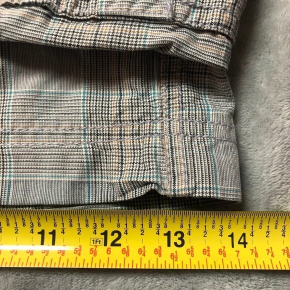 Guess Grey, Black & Blue Long Shorts Size 38 - Picture 10 of 10